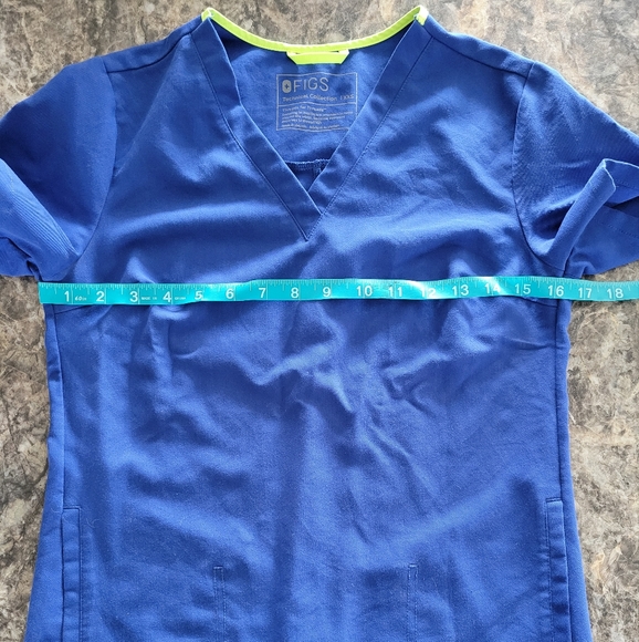 Figs Other Figs Electric Blue Top Poshmark